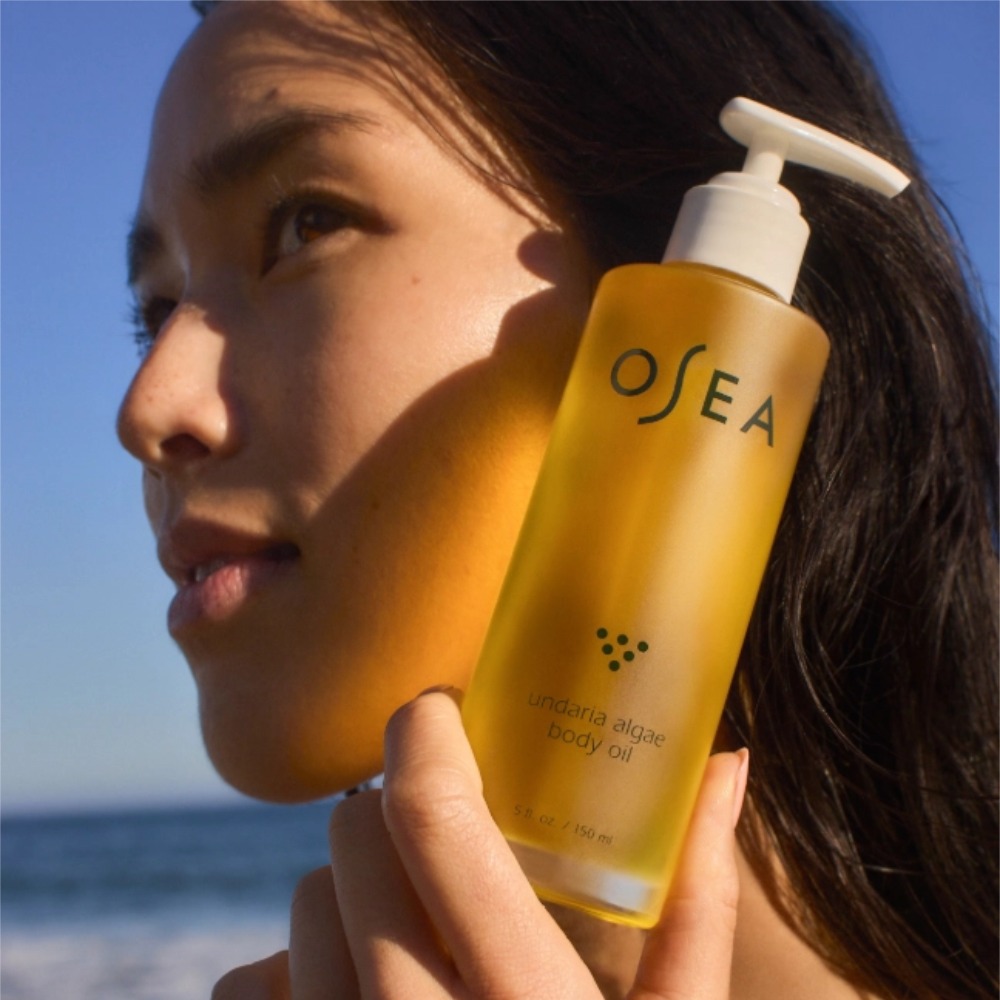 Luxury Skincare For Women - 150ml 軽く素早く吸収される保湿効果のある肌引き締めスキンケア ウンダリア藻オイル 無香料 OSEAブランド オリジナルラグジュアリーボディオイル