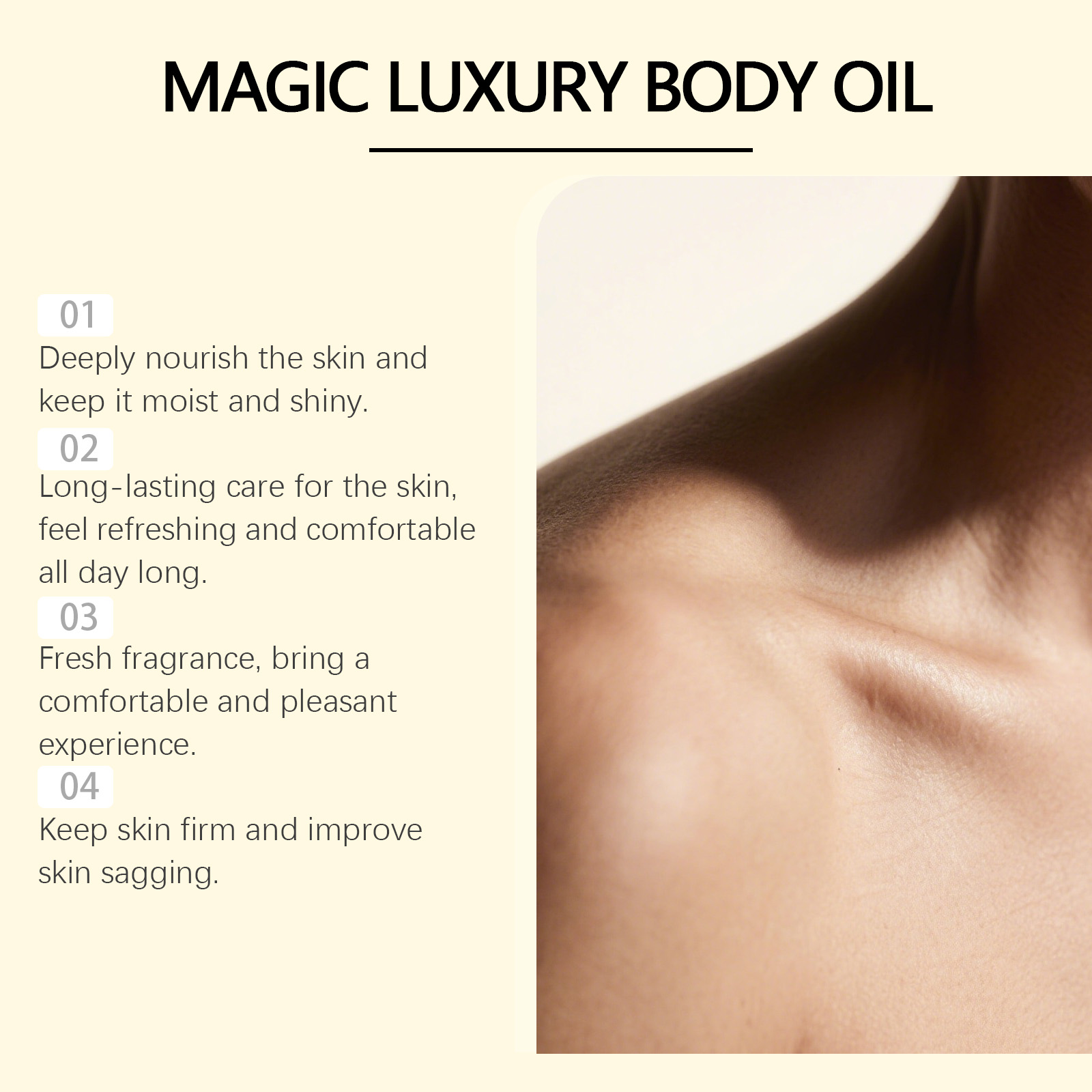 マジックボディラグジュアリーオイル　ディープモイスチャライジ - Luxury Skin Care のレビューと価格