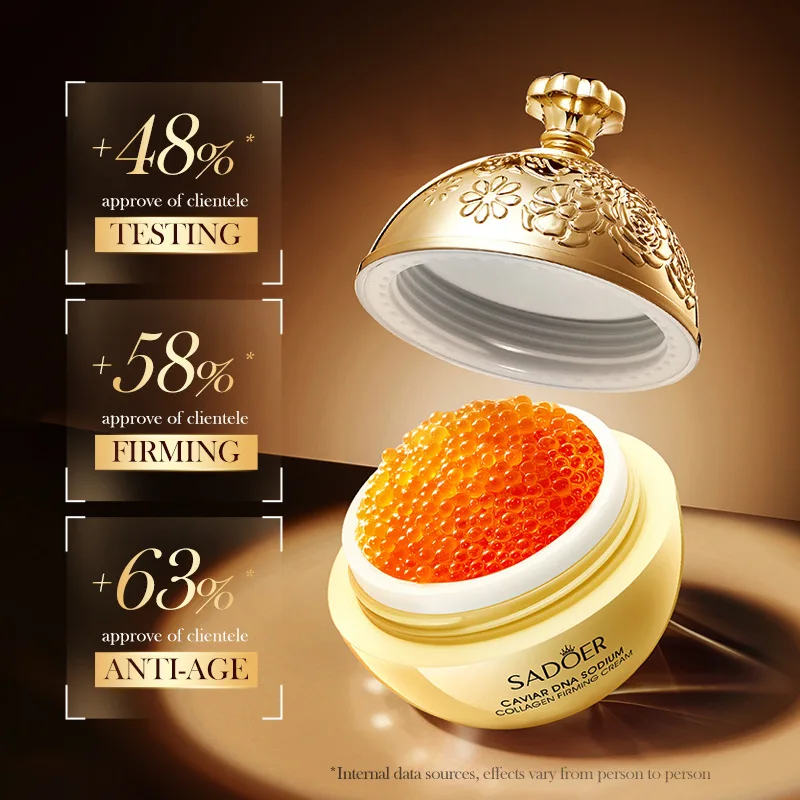 高級キャビアエッセンスアンチエイジングクリームしわ除去コラー - Luxury Skincare Dupes のレビューと価格