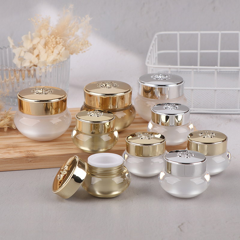 アクリル製空トラベルクリームジャー 5/10/20g 詰め替 - Luxury Skin Care のレビューと価格