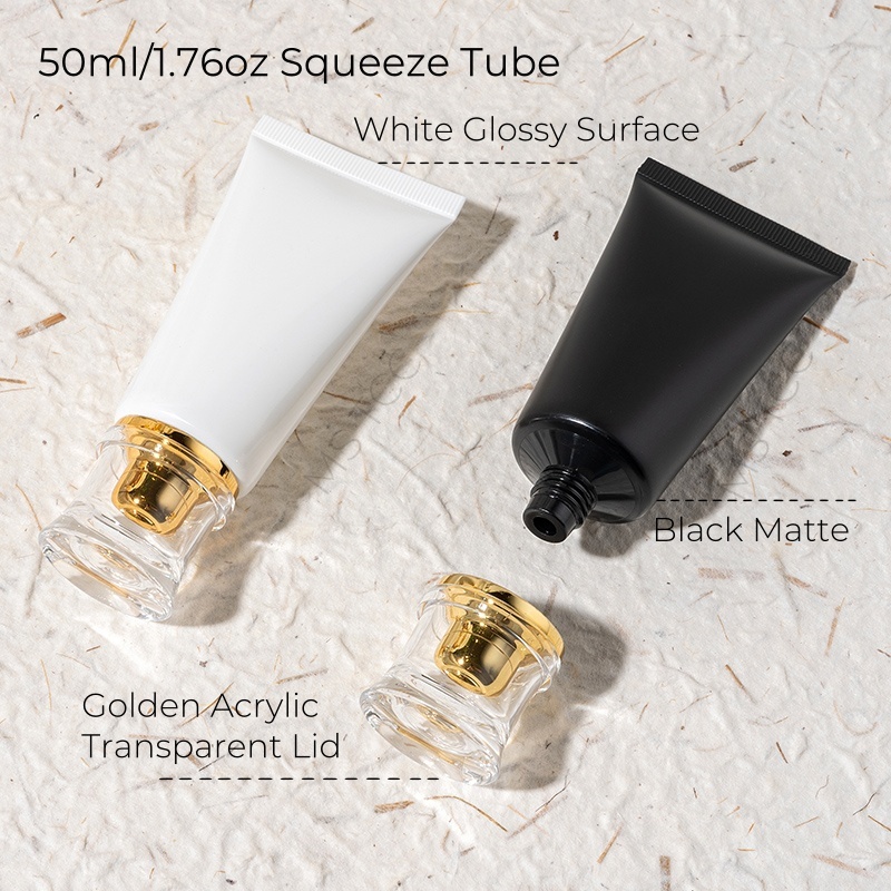 10 個 50 ミリリットルプラスチックスクイズチューブゴー - Luxury Skincare Wholesale のレビューと価格