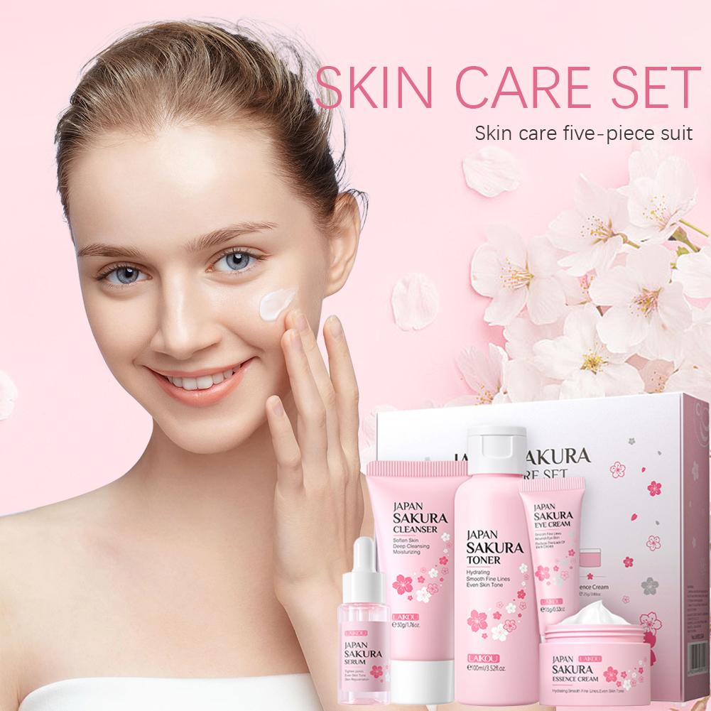 Sakura-フェイシャルスキンケアセット,フェイスクリーム - Luxury Skincare Set のレビューと価格