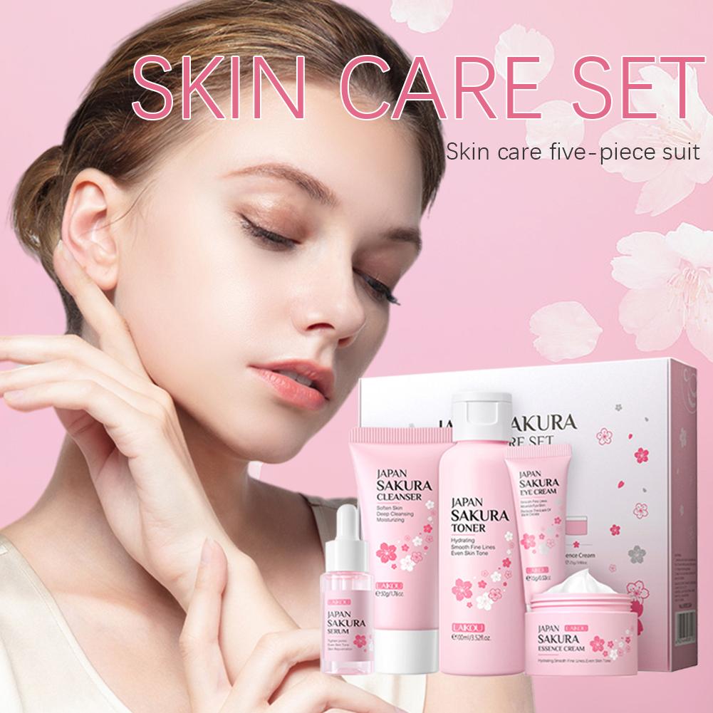 Sakura-フェイシャルスキンケアセット,フェイスクリーム - Luxury Skincare Set のレビューと価格