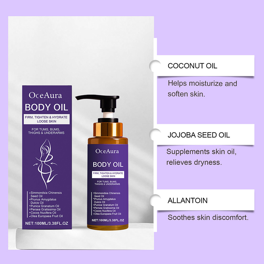 100ml ボディオイル、高級ボディオイル、優しい処方の全身 - Luxury Skincare Set のレビューと価格
